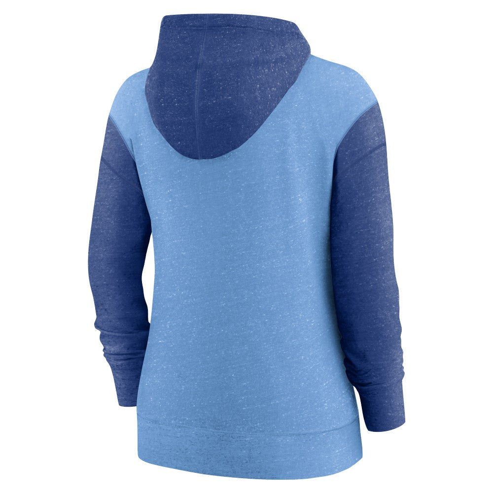 Kansas City Royals Nike Women's Full-Zip Hoodie - Light Blue - Nike on Sale