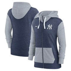 New York Yankees Nike Women's Full-Zip Hoodie - Navy - Nike Lifestyle