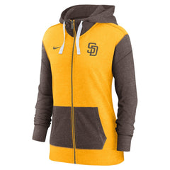 San Diego Padres Nike Women's Full-Zip Hoodie - Gold - Nike Discount