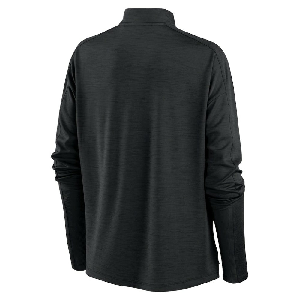 Chicago White Sox Nike Women's Pacer Quarter-Zip Top - Black - Nike Lifestyle