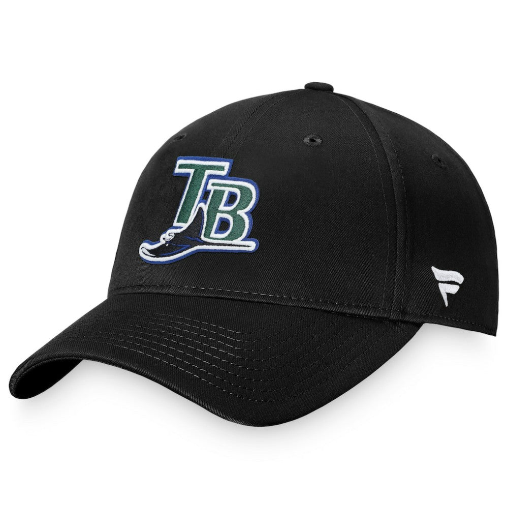 Tampa Bay Rays Fanatics Cooperstown Collection Core Adjustable Hat - Black - Fanatics Sale