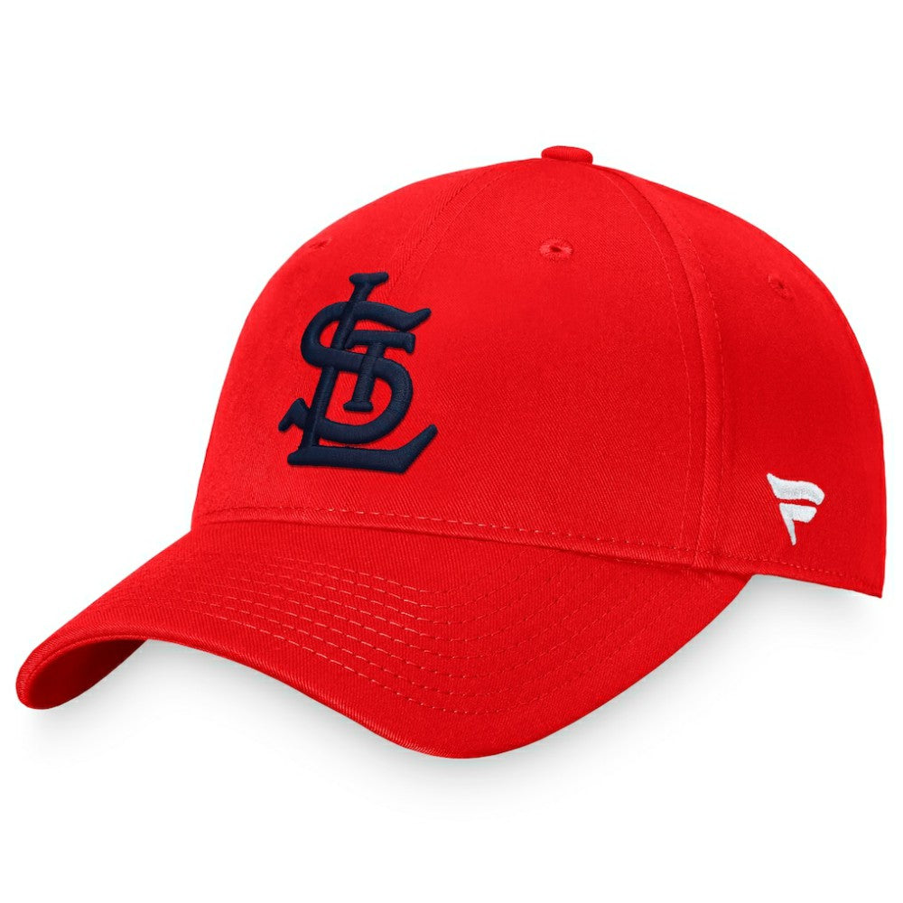 St. Louis Cardinals Fanatics Cooperstown Collection Core Adjustable Hat - Red - Fanatics Online
