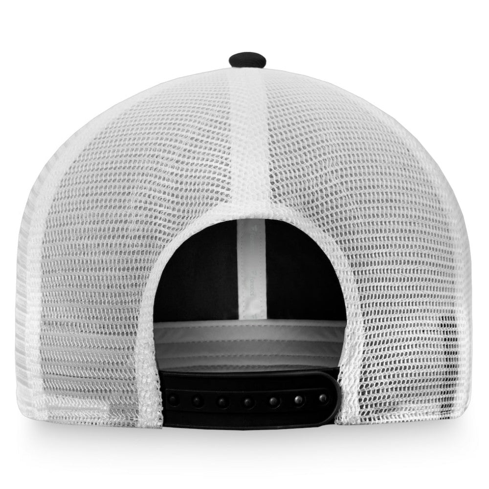 Colorado Rockies Fanatics Cooperstown Collection Core Trucker Snapback Hat - Black/White - Fanatics Lifestyle