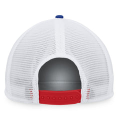 Chicago Cubs Fanatics Heritage Foam Front Trucker Snapback Hat - Royal/Red - Fanatics Discount