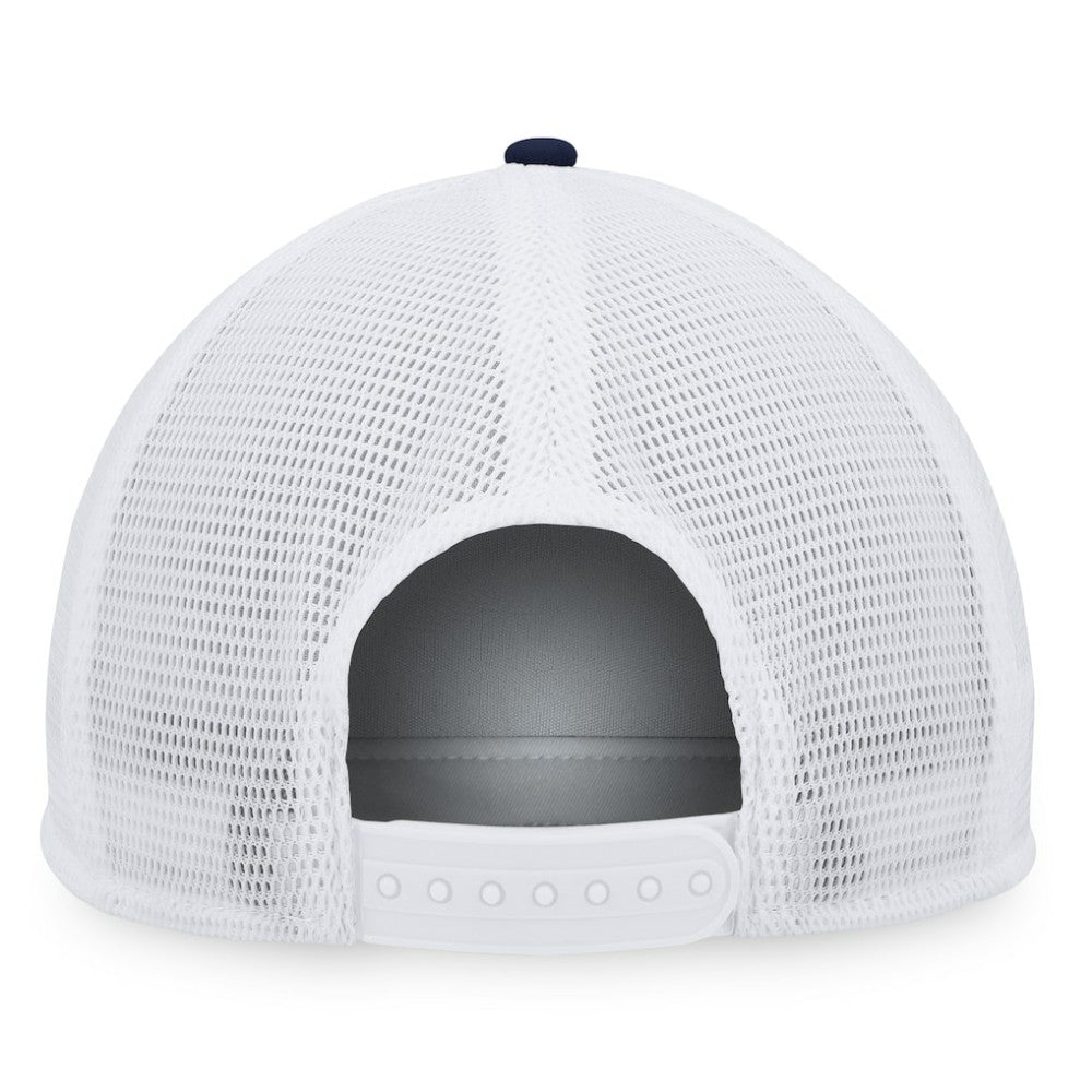 New York Yankees Fanatics Heritage Foam Front Trucker Snapback Hat - Navy/White - Fanatics Discount