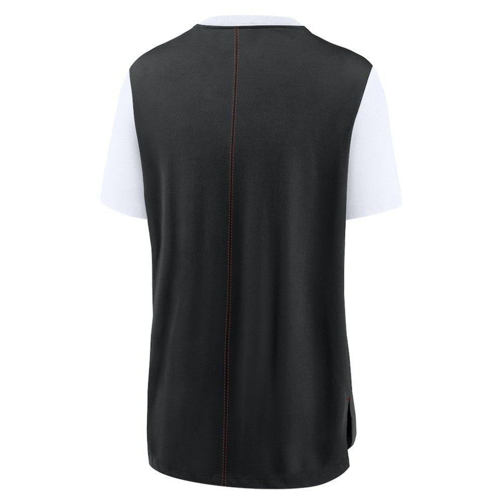 San Francisco Giants Nike Women's Local Touch Fashion Top - Black - Nike Discount