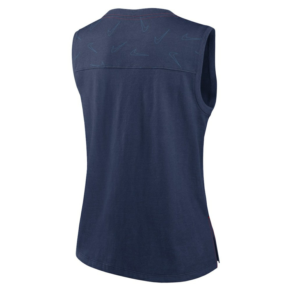 Cleveland Guardians Nike Women's Muscle Play Tank Top - Navy - Nike Sale