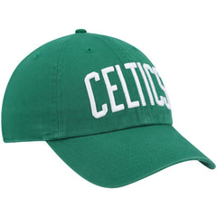 Boston Celtics '47 Clean Up Wordmark Adjustable Hat Kelly Green | 47 brand US