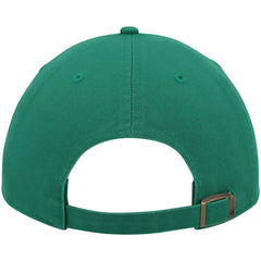Boston Celtics '47 Clean Up Wordmark Adjustable Hat Kelly Green | 47 brand US