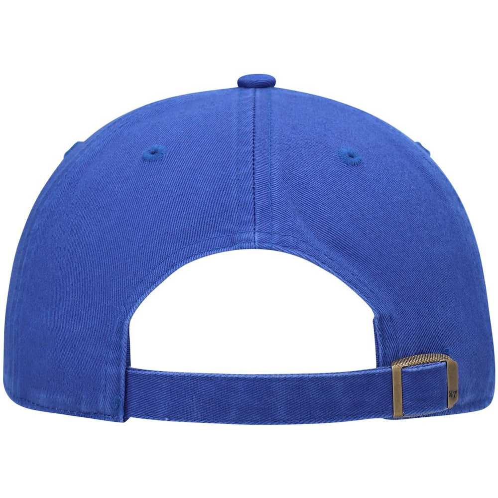 Golden State Warriors '47 Clean Up Wordmark Adjustable Hat for sale Royal | 47 brand US