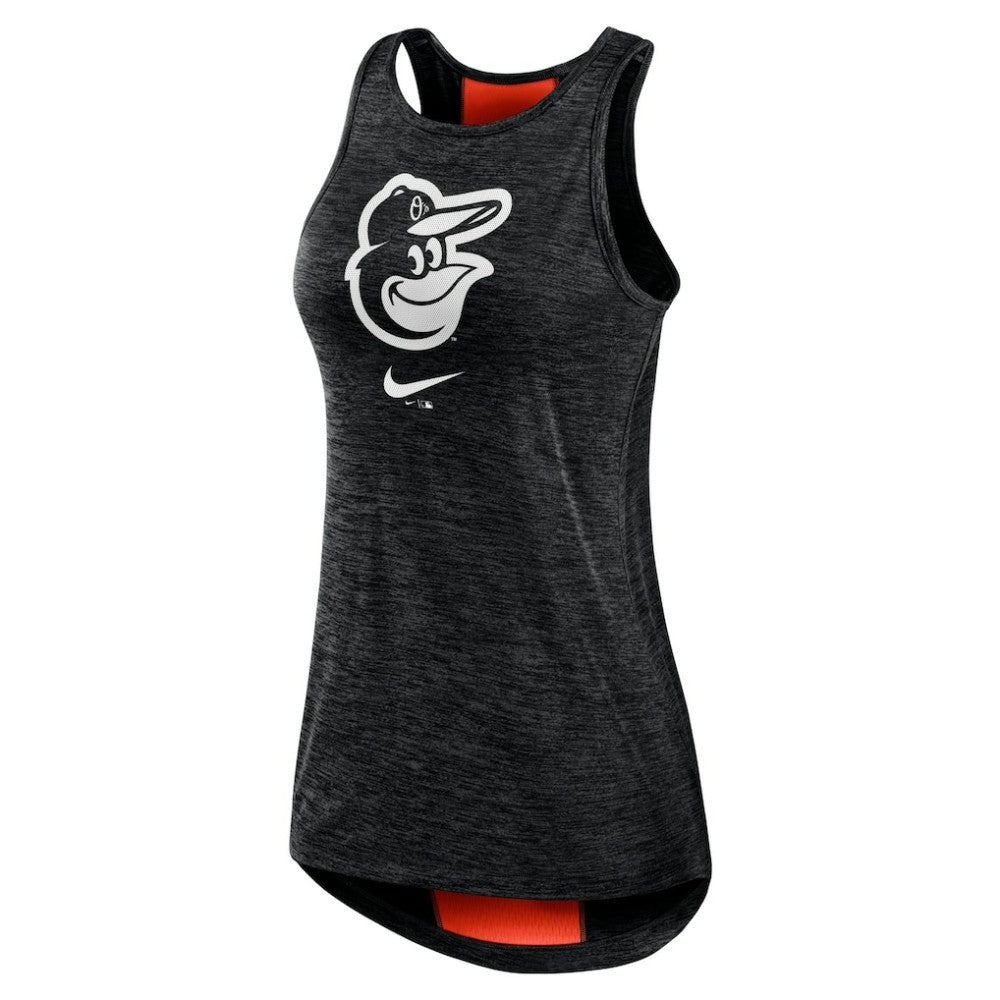 Baltimore Orioles Nike Women's Right Mix High Neck Tank Top - Black - Nike Sale
