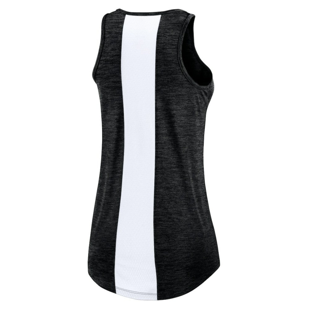 Chicago White Sox Nike Women's Dri-FIT Performance Right Mix High Neck Tank Top - Black - Nike on Sale