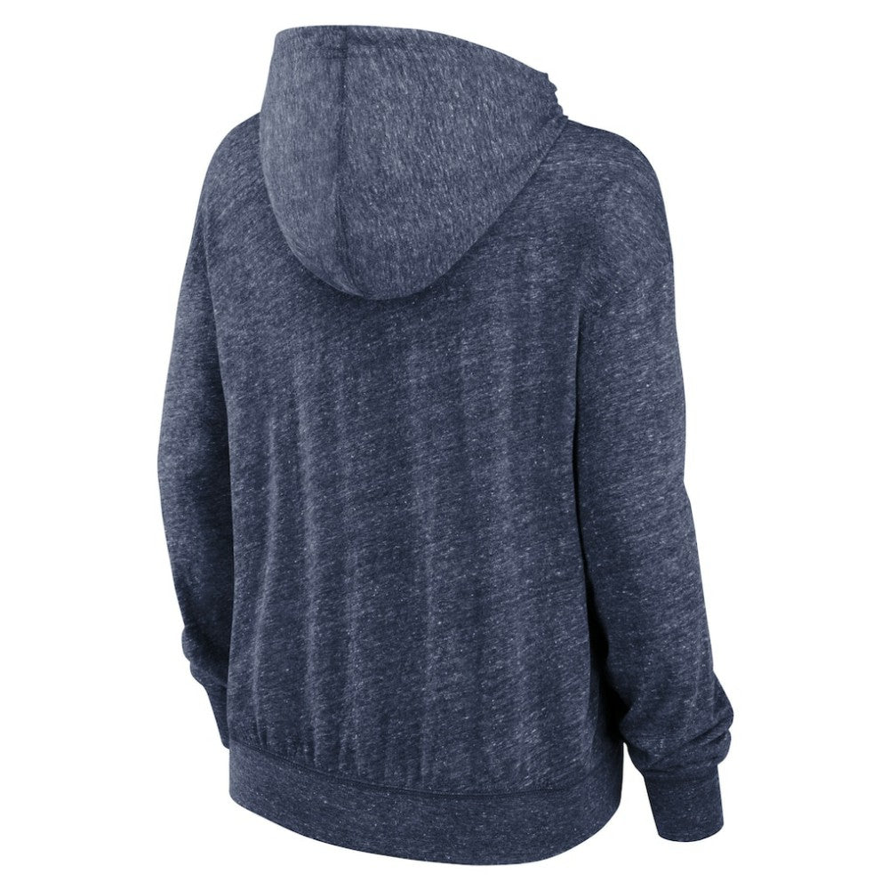 Houston Astros Nike Women's Diamond Icon Gym Vintage Lightweight Hooded Top - Navy - Nike Lifestyle