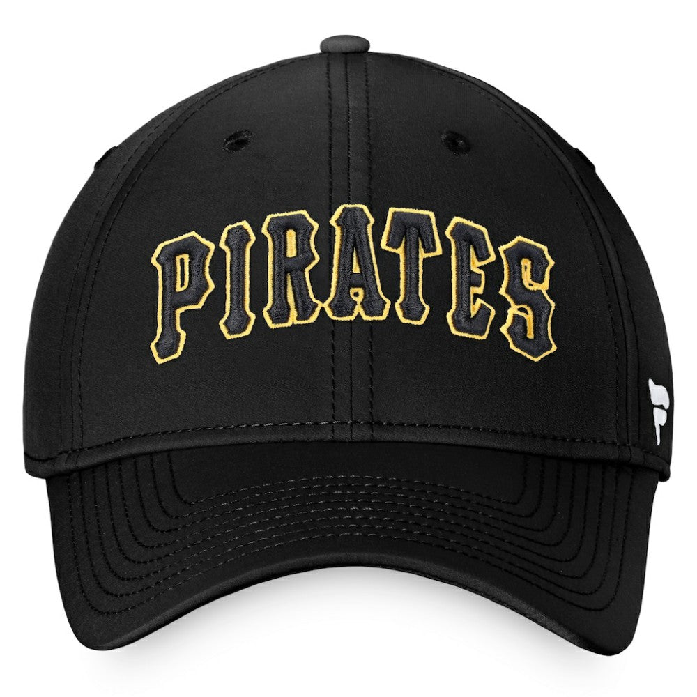 Pittsburgh Pirates Fanatics Cooperstown Core Flex Hat - Black - Fanatics Discount