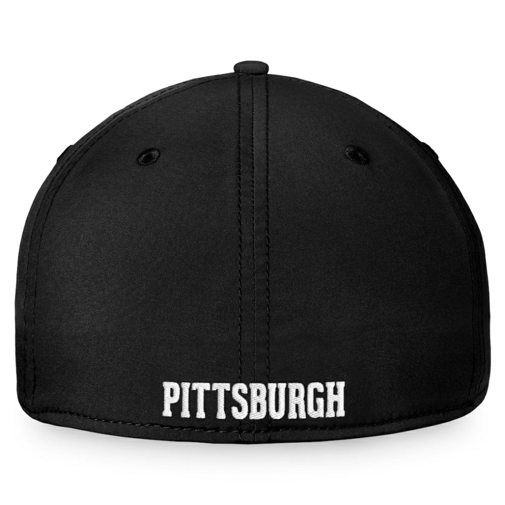 Pittsburgh Pirates Fanatics Cooperstown Core Flex Hat - Black - Fanatics Discount