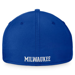 Milwaukee Brewers Fanatics Cooperstown Core Flex Hat - Royal - Fanatics Discount