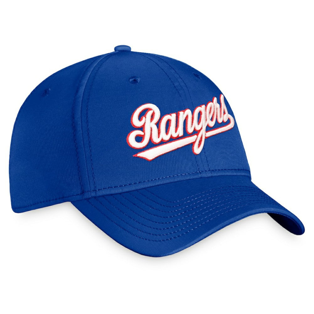 Texas Rangers Fanatics Cooperstown Core Flex Hat - Royal - Fanatics Sale