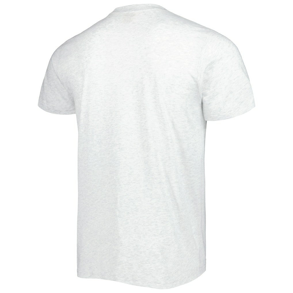 Bo Jackson Las Vegas Raiders Homage Unisex NFL Blitz Retired Player Tri-Blend T-Shirt Heathered Ash
