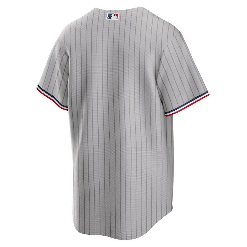 Minnesota Twins Nike Road Replica Team Jersey - Gray - Nike Lifestyle