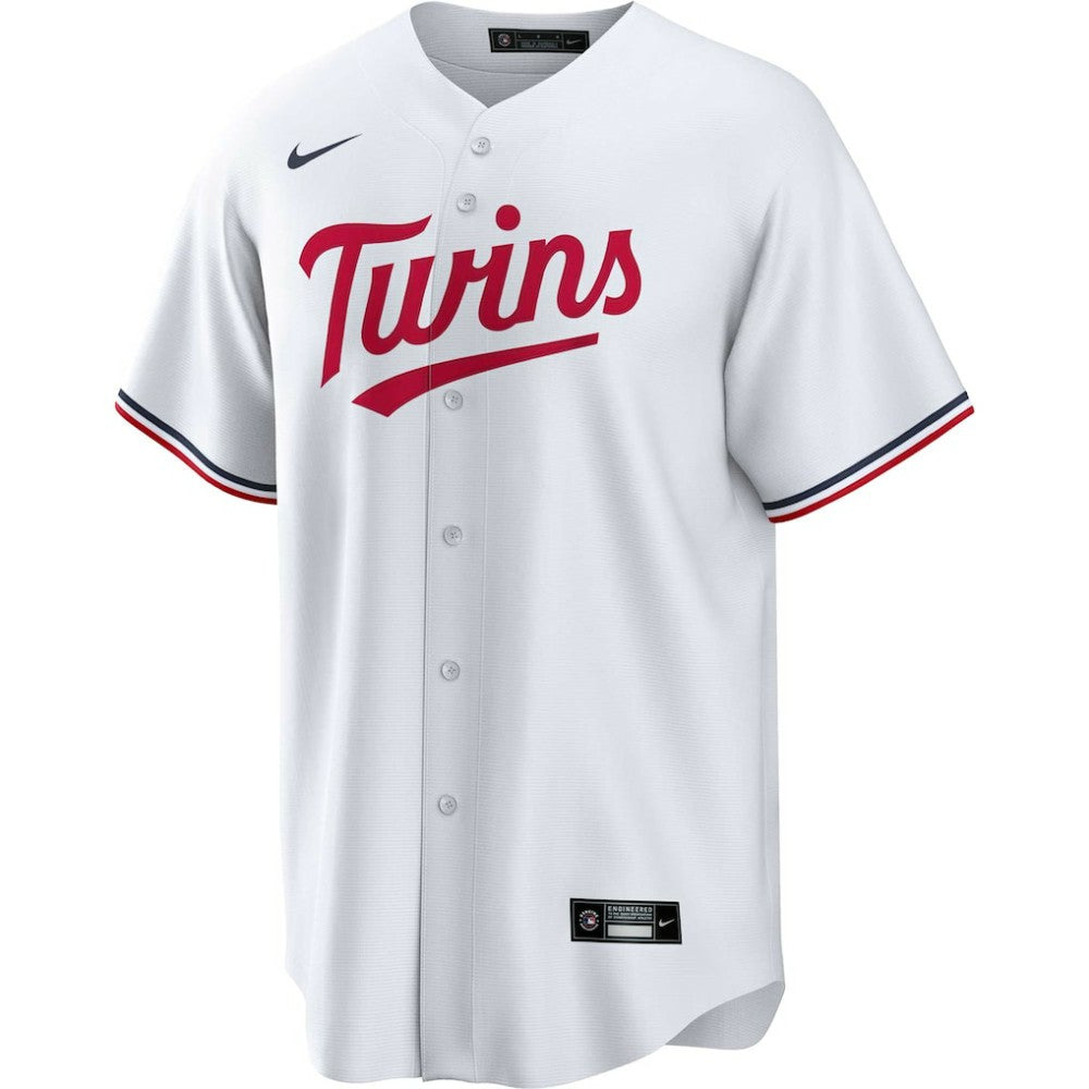 Minnesota Twins Nike Home Replica Team Jersey - White - Nike Sale
