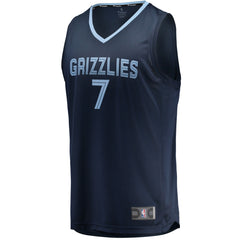 Santi Aldama Memphis Grizzlies Fast Break Replica Jersey Icon Edition Navy | Fanatics for sale
