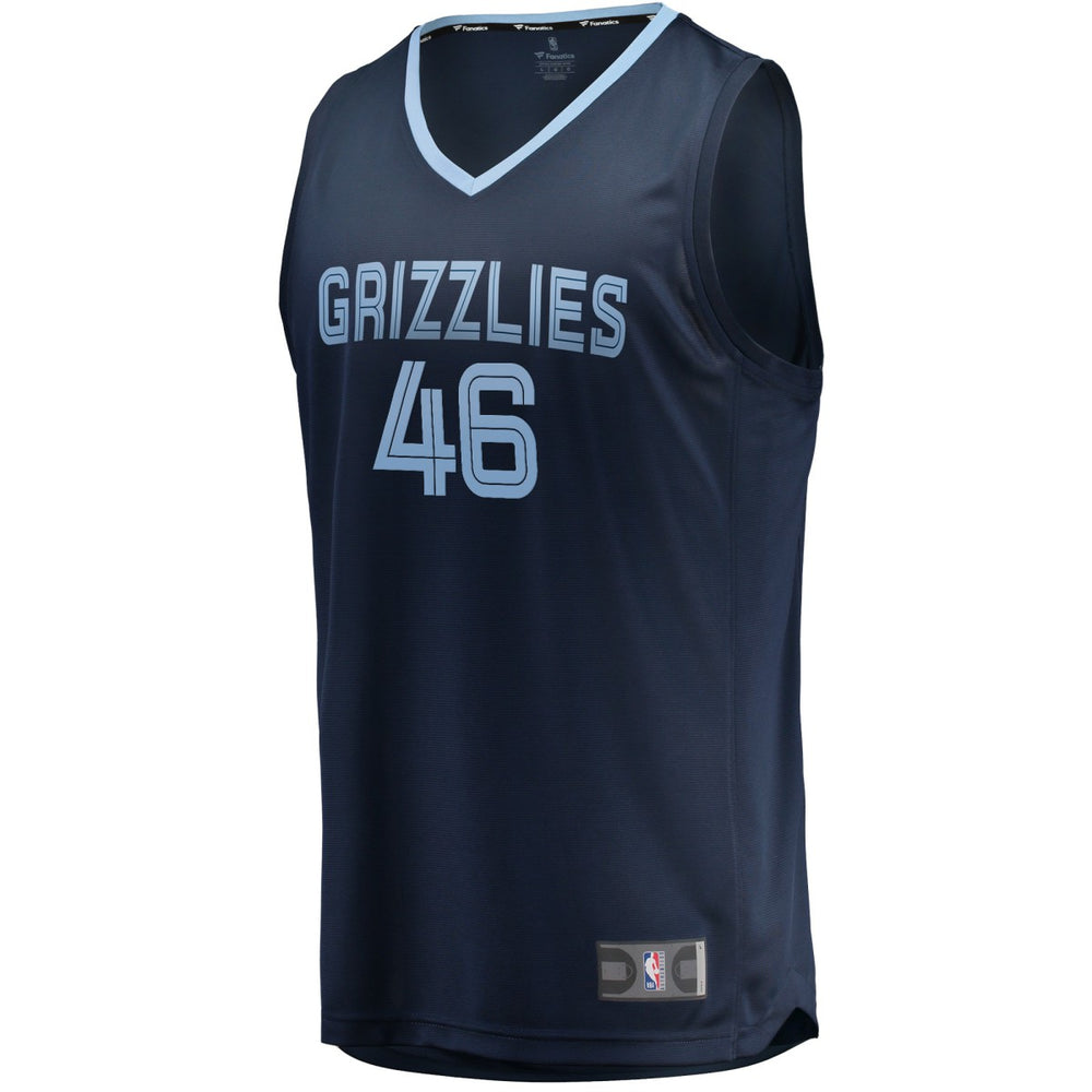 John Konchar Memphis Grizzlies Fast Break Replica Jersey Icon Edition Navy | Fanatics