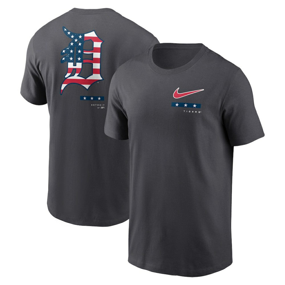 Detroit Tigers Nike Americana T-Shirt - Anthracite - Nike Online