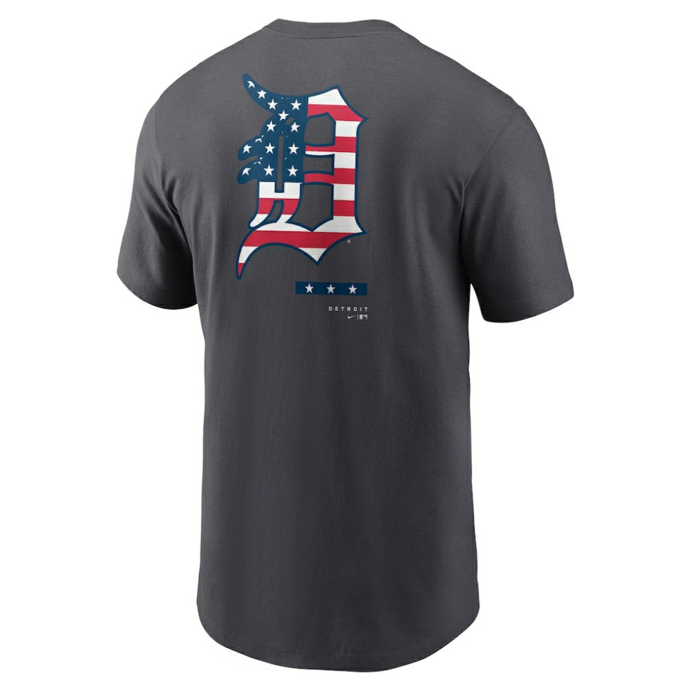 Detroit Tigers Nike Americana T-Shirt - Anthracite - Nike Online