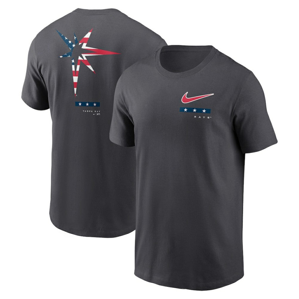 Tampa Bay Rays Nike Americana T-Shirt - Anthracite - Nike Discount