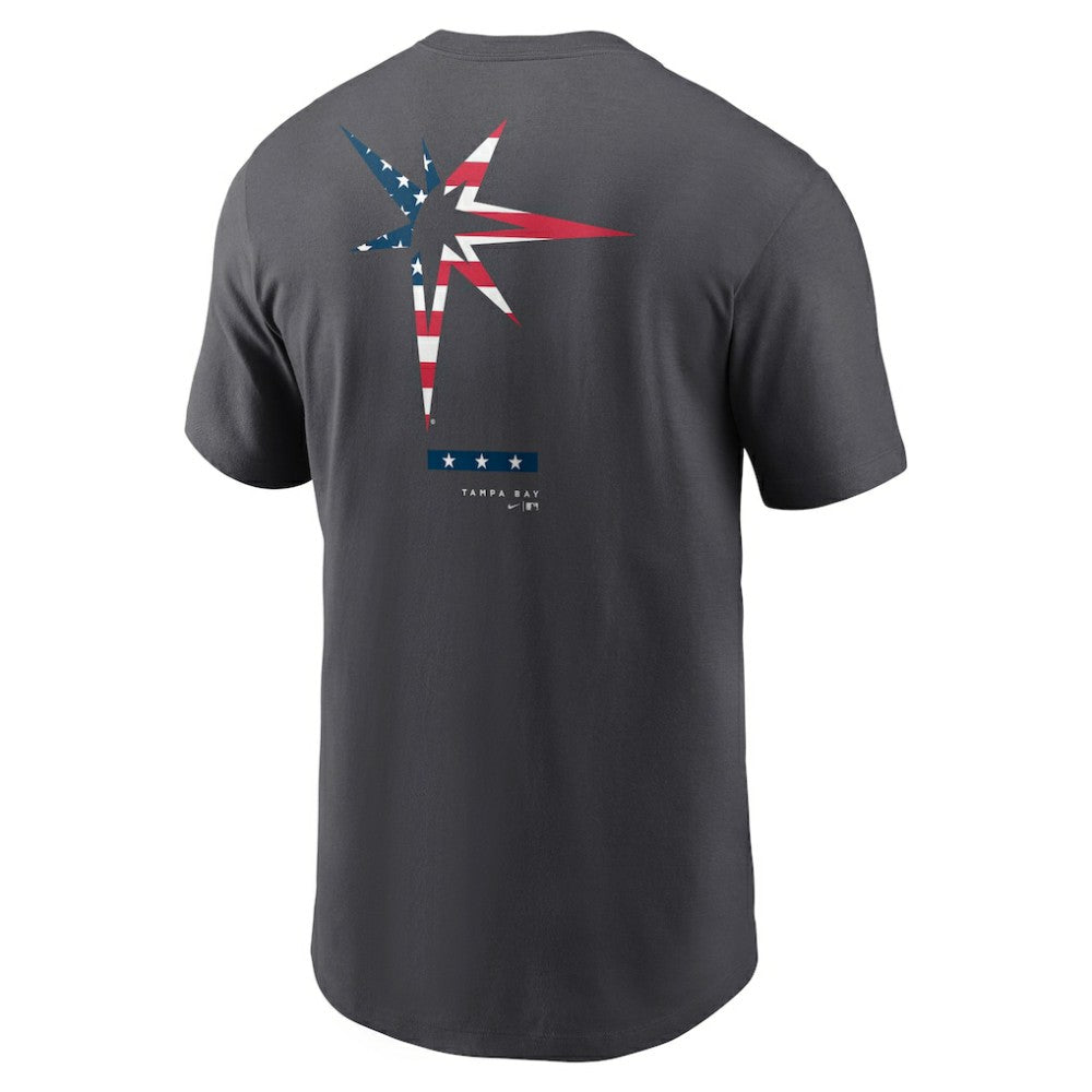 Tampa Bay Rays Nike Americana T-Shirt - Anthracite - Nike Discount