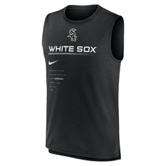 Chicago White Sox Nike Exceed Performance Tank Top - Black - Nike Discount