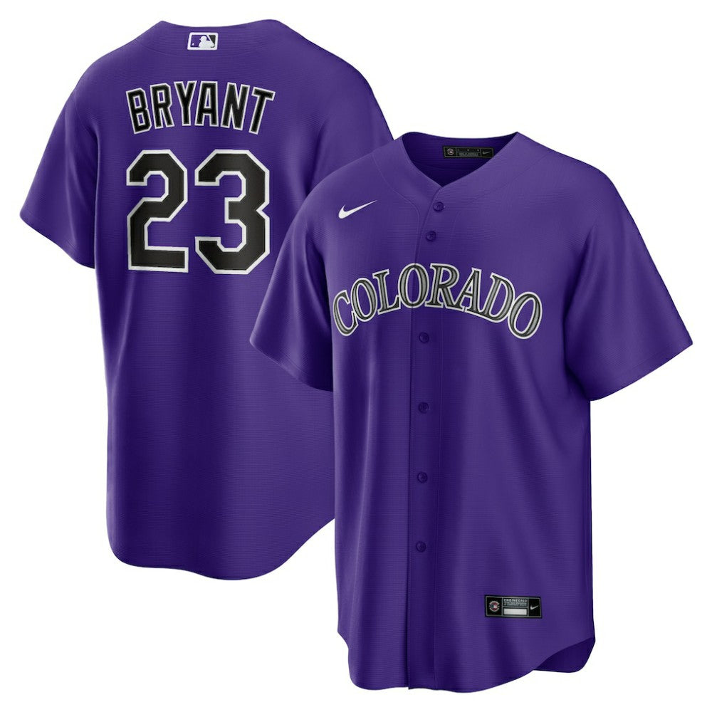 Kris Bryant Colorado Rockies Nike Alternate Replica Player Jersey - Purple - Nike Online