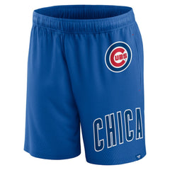 Chicago Cubs Fanatics Clincher Mesh Shorts - Royal - Fanatics on Sale