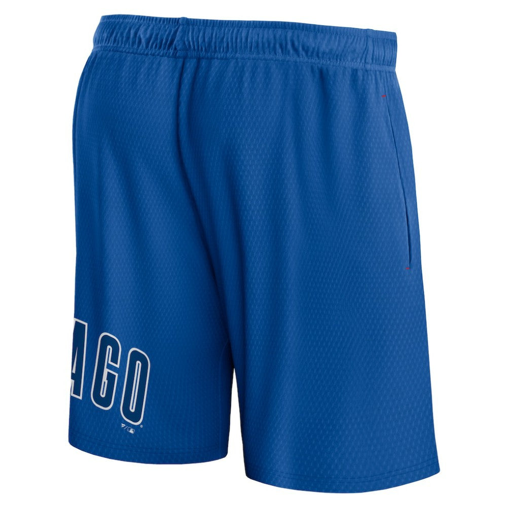 Chicago Cubs Fanatics Clincher Mesh Shorts - Royal - Fanatics on Sale
