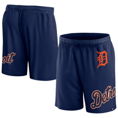 Detroit Tigers Fanatics Clincher Mesh Shorts - Navy - Fanatics Discount