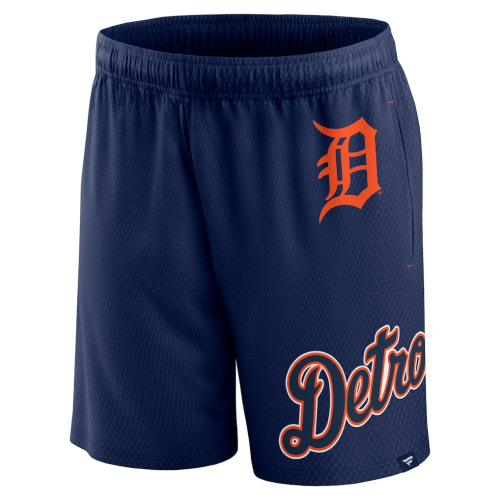 Detroit Tigers Fanatics Clincher Mesh Shorts - Navy - Fanatics Discount