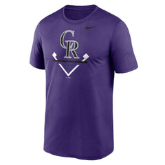 Colorado Rockies Nike Icon Legend Dri-FIT T-Shirt - Purple - Nike Sale