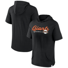 San Francisco Giants Fanatics Offensive Strategy Short Sleeve Pullover Hoodie - Black - Fanatics Online