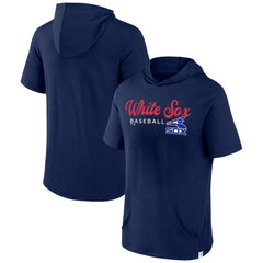 Chicago White Sox Fanatics Offensive Strategy Short Sleeve Pullover Hoodie - Navy - Fanatics Sale