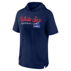 Chicago White Sox Fanatics Offensive Strategy Short Sleeve Pullover Hoodie - Navy - Fanatics Sale