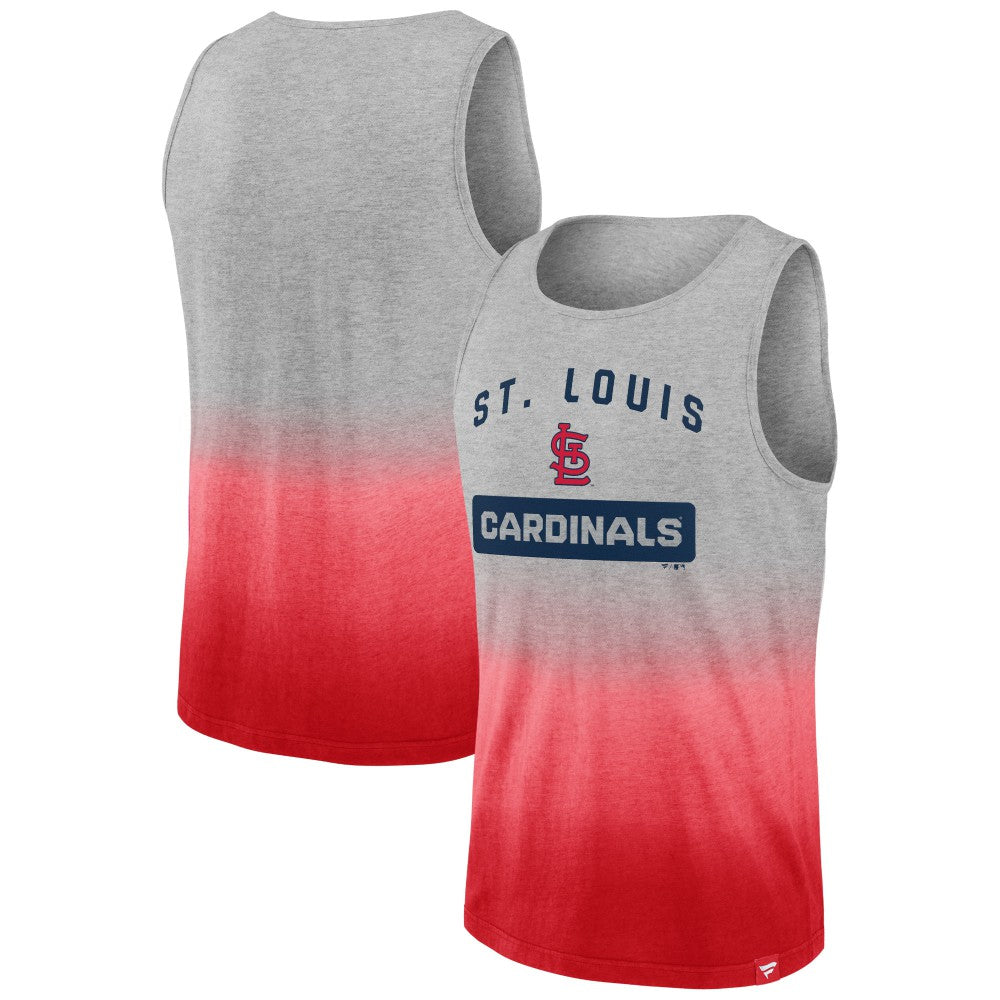 St. Louis Cardinals Fanatics Our Year Tank Top - Gray/Red - Fanatics Discount