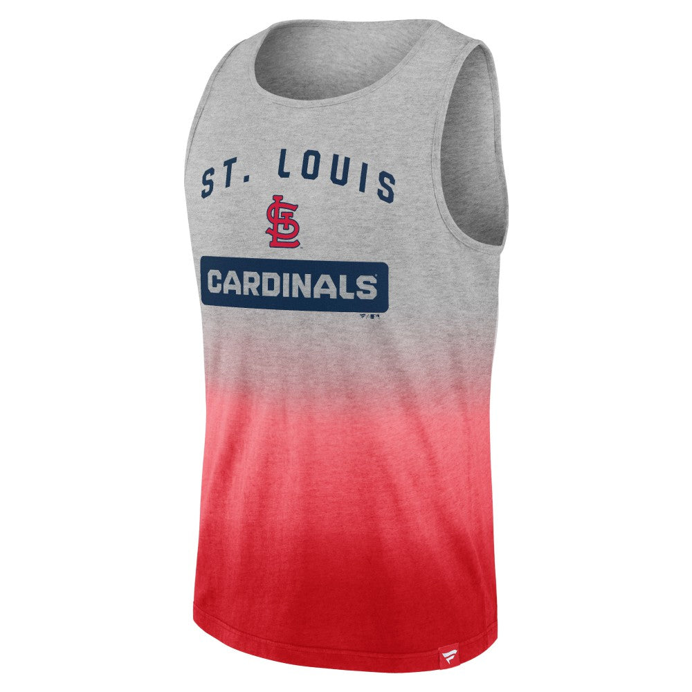St. Louis Cardinals Fanatics Our Year Tank Top - Gray/Red - Fanatics Discount