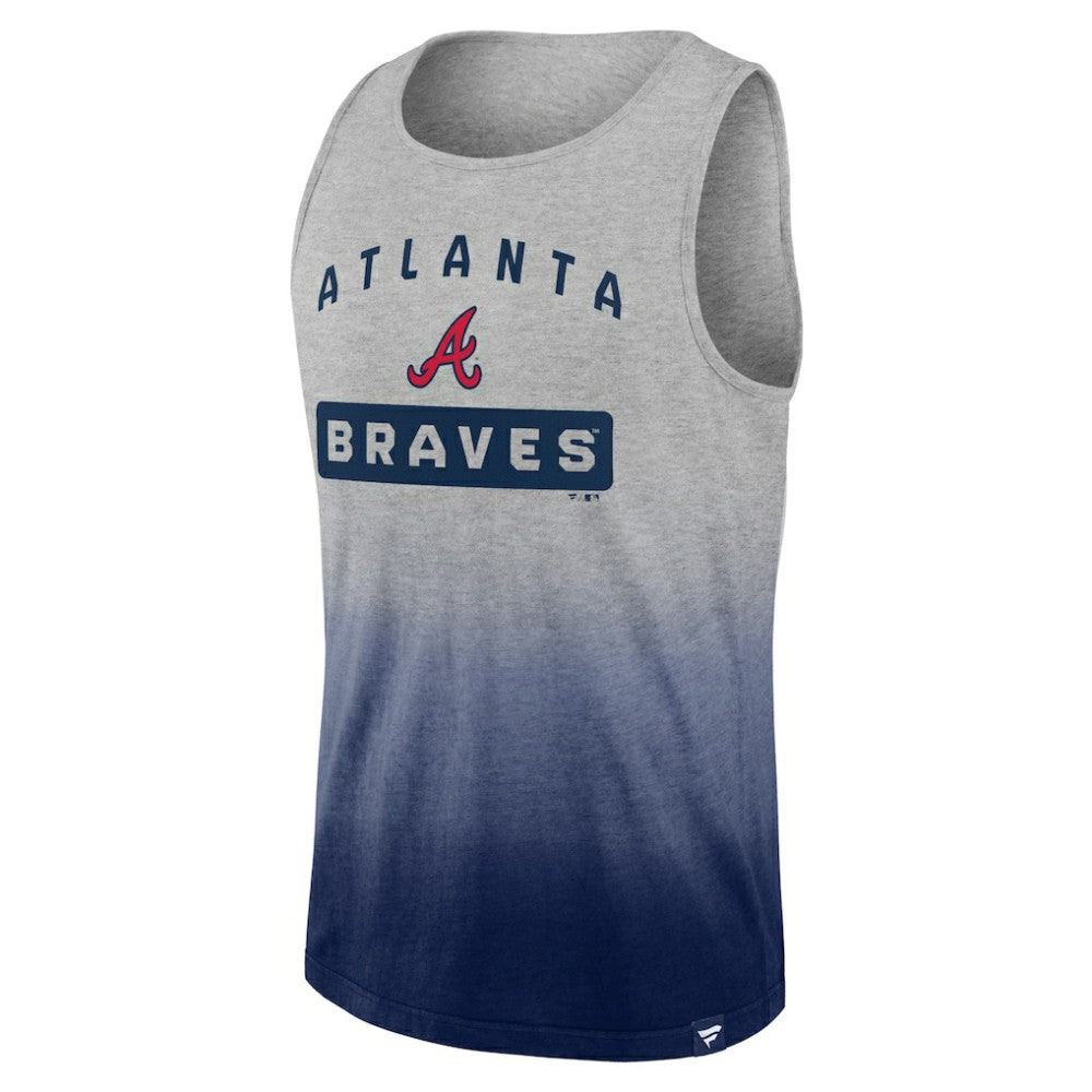 Atlanta Braves Fanatics Our Year Tank Top - Gray/Navy - Fanatics Sale