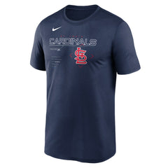 St. Louis Cardinals Nike Legend Game Plan T-Shirt - Navy - Nike on Sale