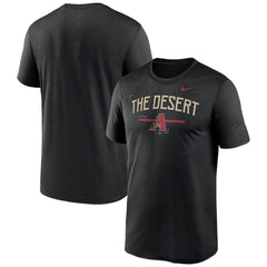 Arizona Diamondbacks Nike Local Legend Practice Performace T-Shirt - Black - Nike Lifestyle