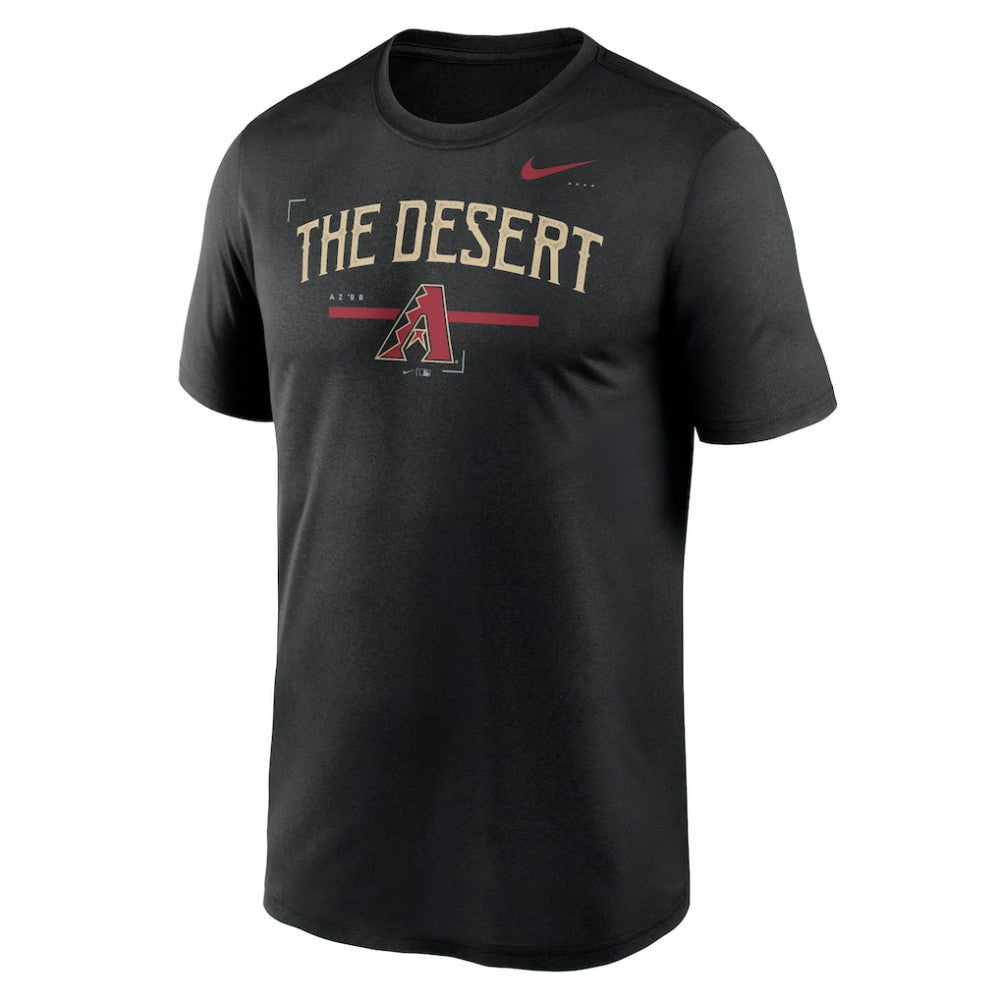 Arizona Diamondbacks Nike Local Legend Practice Performace T-Shirt - Black - Nike Lifestyle