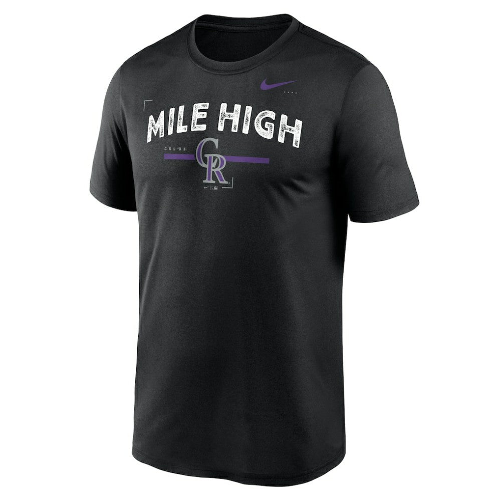 Colorado Rockies Nike Local Legend Practice Performace T-Shirt - Black - Nike on Sale