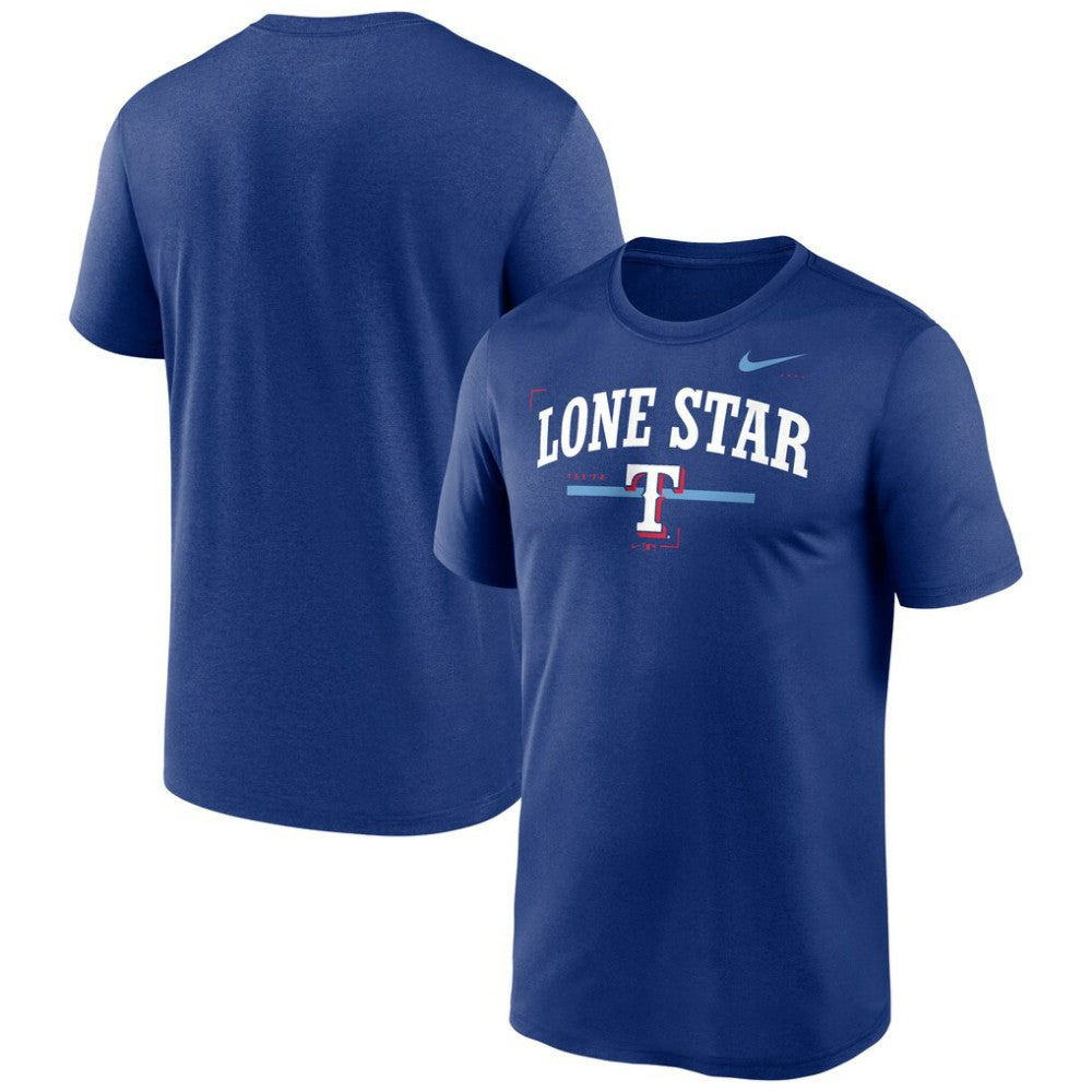 Texas Rangers Nike Local Legend Practice Performace T-Shirt - Royal - Nike Discount
