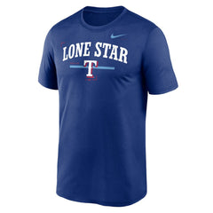 Texas Rangers Nike Local Legend Practice Performace T-Shirt - Royal - Nike Discount