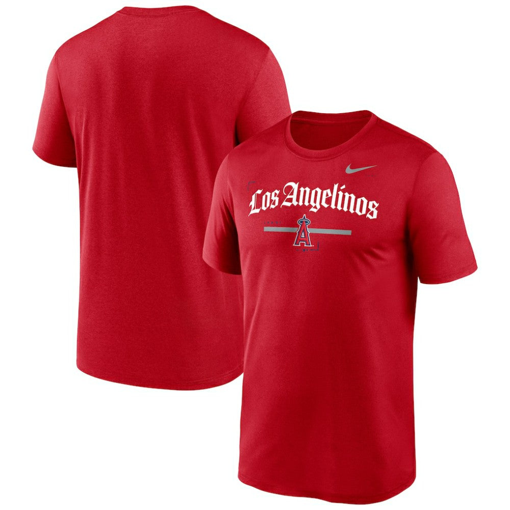 Los Angeles Angels Nike Local Legend Practice Performace T-Shirt - Red - Nike Lifestyle
